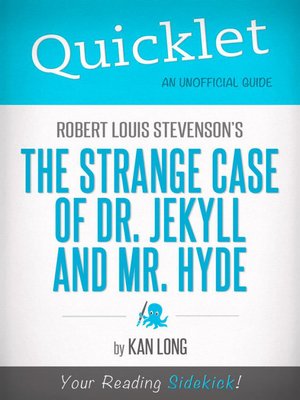 cover image of Quicklet on Robert Louis Stevenson's the Strange Case of Dr. Jekyll and Mr. Hyde